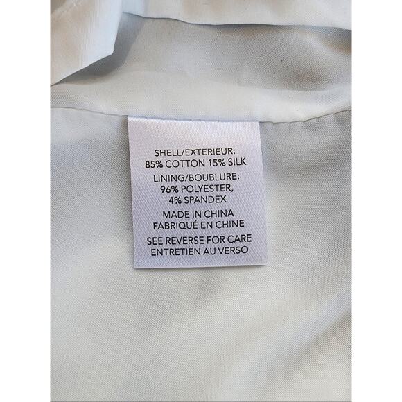 Milly Minis Dress Girls 8 Navy Blue White Floral Sleeveless Lined A Line Shift - Picture 6 of 9